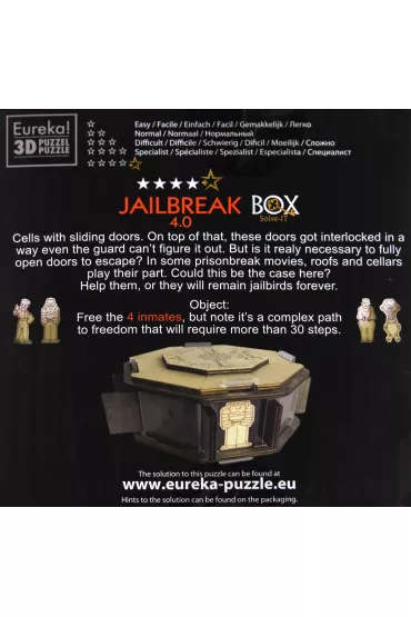 �amig��wka ESCAPE BOX - Jailbreak 4.0 - poziom 5/4 Eureka 3D