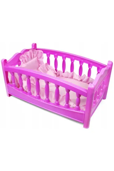 ��eczko dla lalek 45X26X21 z po�ciel� BOLO 980554