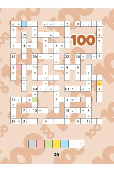 Matematyka w krzy��wkach. Mno�enie i dzielenie w zakresie do 100 - Gabriel  Rusin