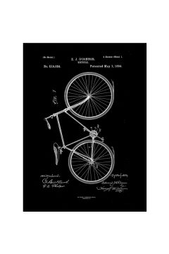 Rower Projekt 1894 - retro plakat