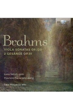 CD Brahms viola sonatas op.120/2 gesange op.91