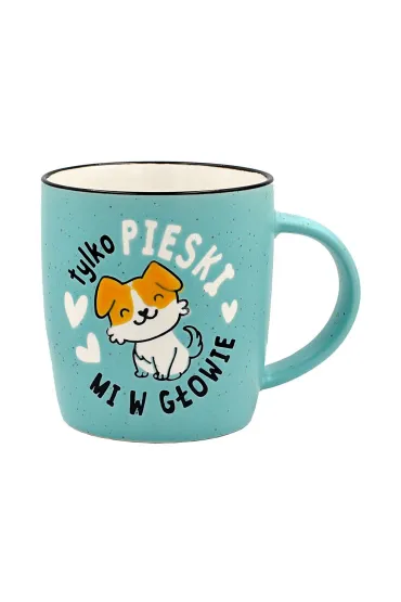 Kukartka Kubek UP Tylko pieski mi w g�owie