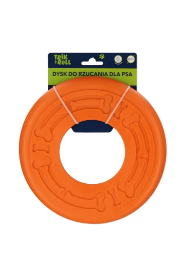 Dysk dla psa 26cm pomara�czowy TRIK&ROLL 560873