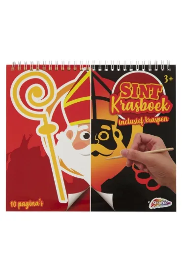 Grafix Scratchbook A4/10 z obrazkami �wi�tecznymi