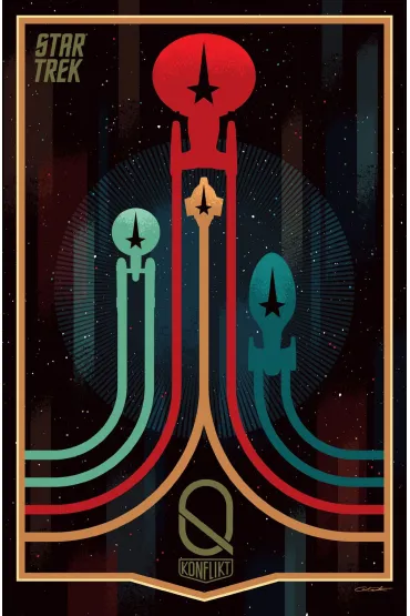 Konflikt Q. Star Trek. Tom 3 - David  Tipton, Scott  Tipton