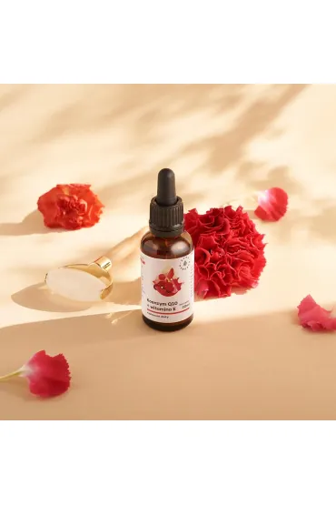 Aura Herbals Koenzym Q10 + Witamina E Suplement diety 30 ml