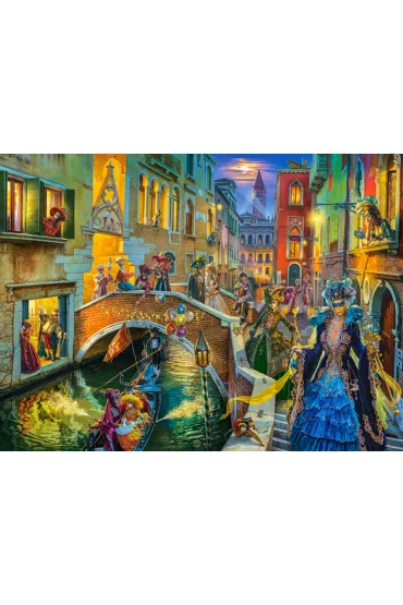 Puzzle 3000 el. Venice Carnival Castorland