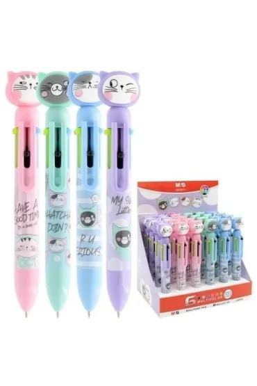 M&G D�ugopis automat So Many Cats 6 kolor�w