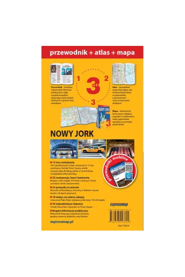 Nowy Jork zestaw przewodnikowy 3w1 2024 - Katarzyna Byrtek