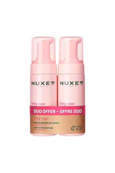 Nuxe Very Rose oczyszczaj�ca pianka do twarzy 2x150ml 300 ml