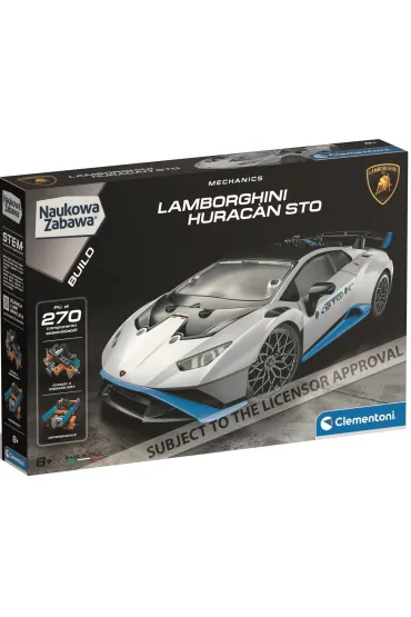 Laboratorium mechaniki. Lamborgini Huracan Clementoni