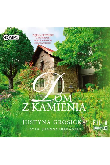 Audiobook Dom z kamienia CD - Justyna  Grosicka