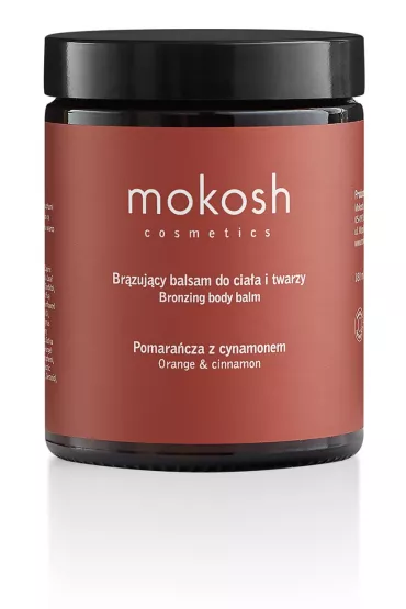 Mokosh Brzujcy balsam do ciaa i twarzy Pomaracza z Cynamonem 180 ml