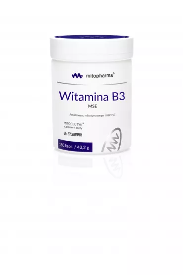 Dr. Enzmann Mse Witamina B3 MSE suplement diety 180 kaps.