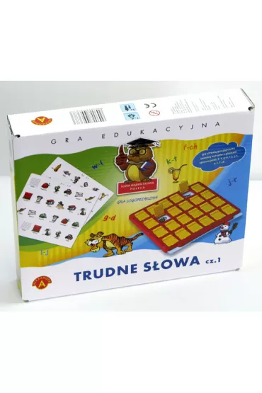 Trudne s�owa - cz. 1 - gra logopedyczna