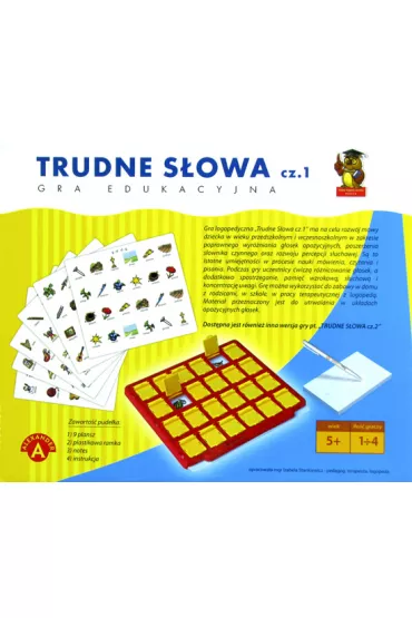Trudne s�owa - cz. 1 - gra logopedyczna