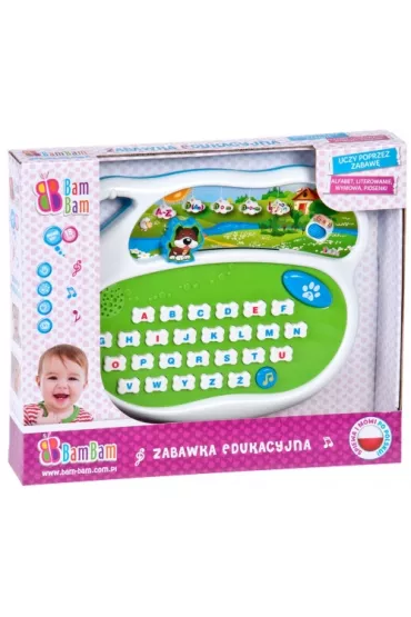 Zabawka edukacyjna. Piesek Bam Bam