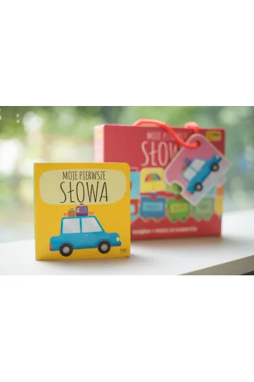 Puzzle 20 el. Moje pierwsze s�owa + ksi��ka Wilga Play