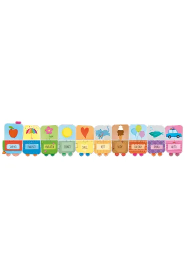 Puzzle 20 el. Moje pierwsze s�owa + ksi��ka Wilga Play