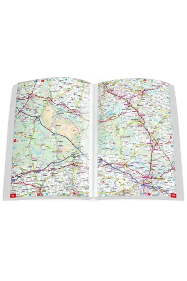 Polska Atlas Samochodowy 1:250 000 + Pierwsza Pomoc 2025/2026