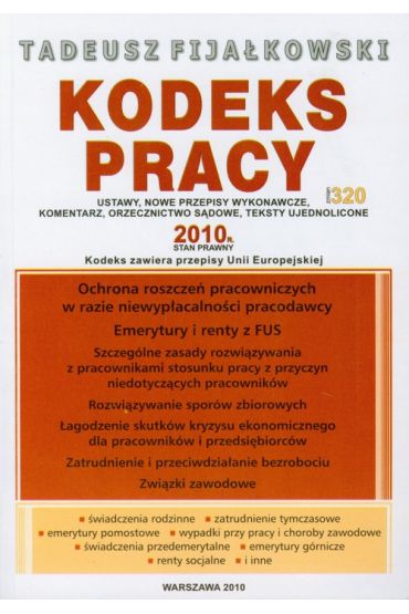 Kodeks pracy 2010