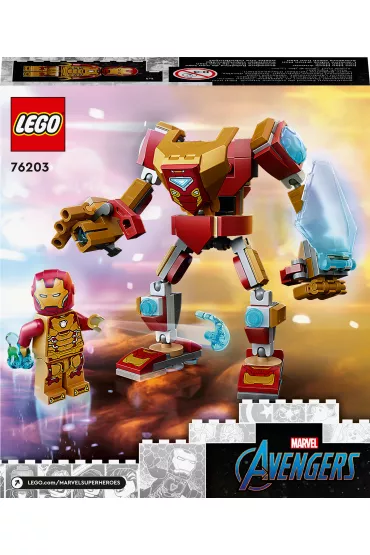 LEGO Marvel Avengers Mechaniczna zbroja Iron Mana 76203