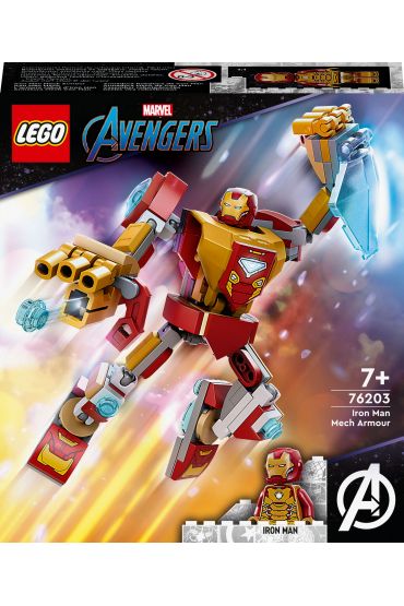 LEGO Marvel Avengers Mechaniczna zbroja Iron Mana 76203