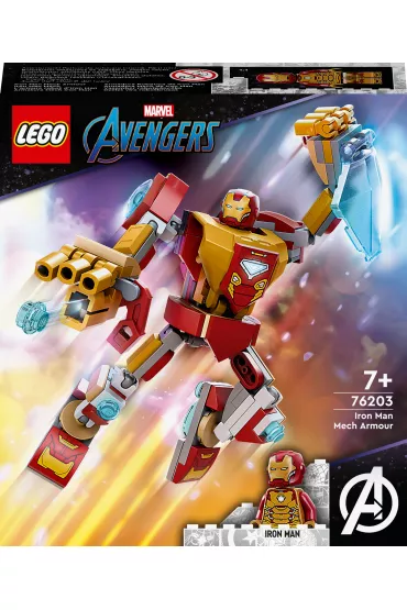 LEGO Marvel Avengers Mechaniczna zbroja Iron Mana 76203