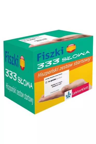 Fiszki. 333 s�owa. Hiszpa�ski zestaw startowy