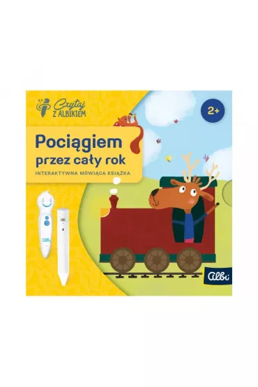 Czytaj z Albikiem. Poci�giem przez ca�y rok