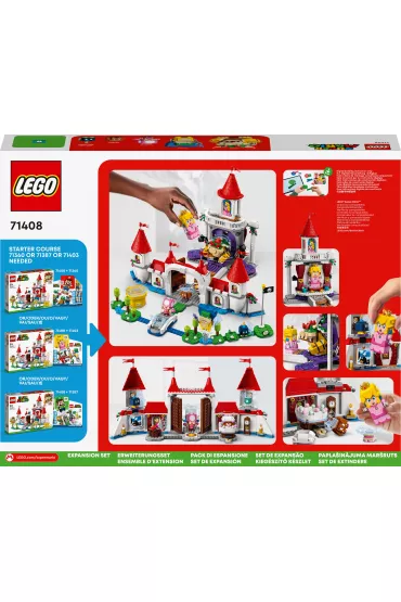 LEGO Super Mario Zamek Peach - zestaw rozszerzajcy 71408