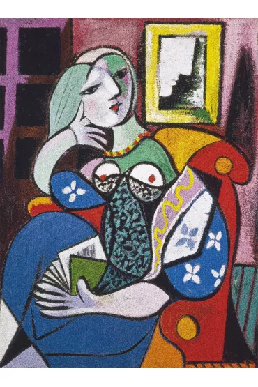 Puzzle 1000 el. Kobieta z ksi��k�, Picasso Piatnik