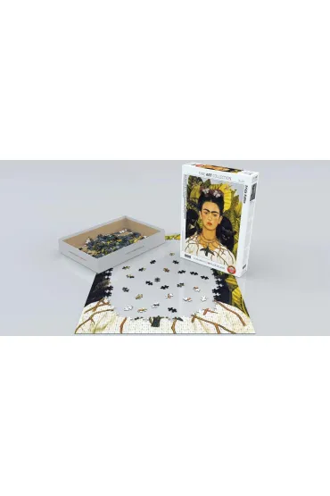 Puzzle 1000 el. Autoportret z kolibrem Eurographics