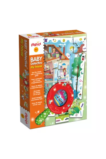 Puzzle Ma�y detektyw M�j dom Lisciani