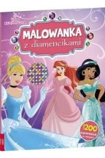 Disney Ksi�niczka. Malowanka z diamencikami