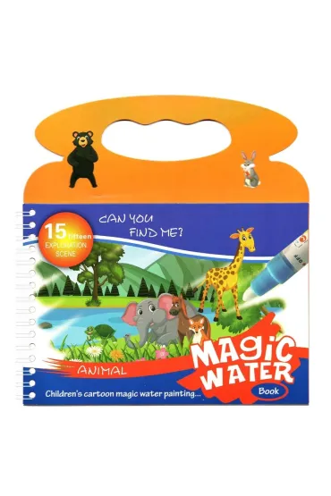 Magic Water Book. Animal