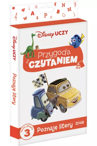 Disney Uczy Filmy. Przygoda z czytaniem Poznaj� litery * *