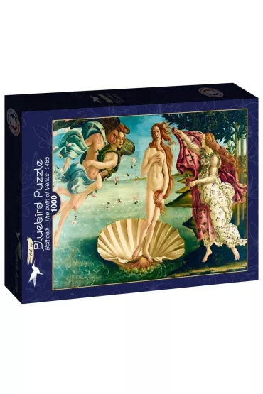 Puzzle 1000 el. Sandro Botticelli, Narodziny Wenus Bluebird Puzzle