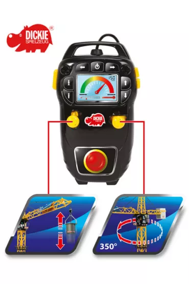 D�wig Gigant z d�wi�kiem 100 cm Dickie Toys