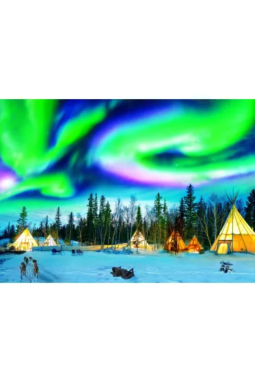 Puzzle 1000 el. Northern Lights Eurographics
