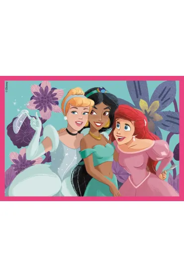 Klocki obrotowe 6 el. Princess