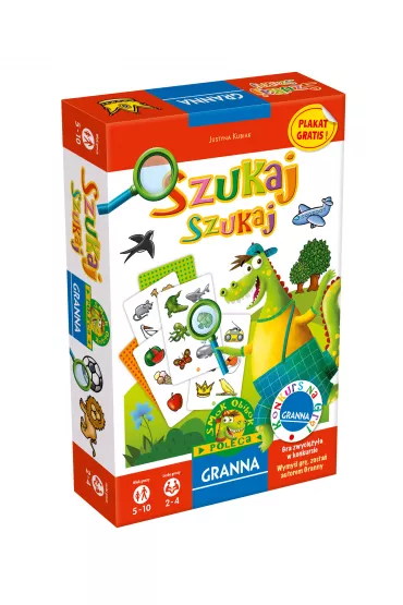Szukaj, szukaj. Gra *