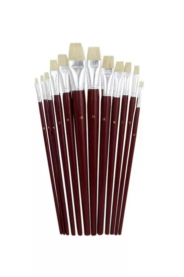 Grand P�dzle p�askie 579 szczecina 12 szt.