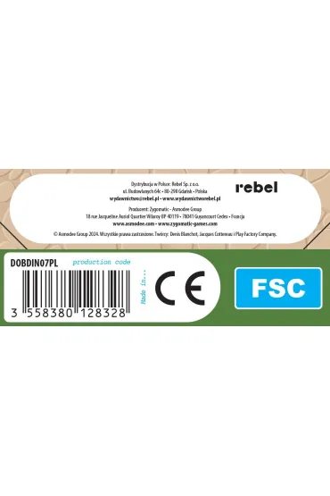 Dobble Dinozaury Rebel