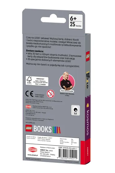 Lego Books. Rebuild. Karty Wyzwa�: Kosmos
