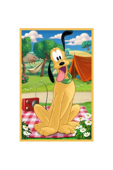 Puzzle 3x50 el. Myszki na wakacjach Trefl