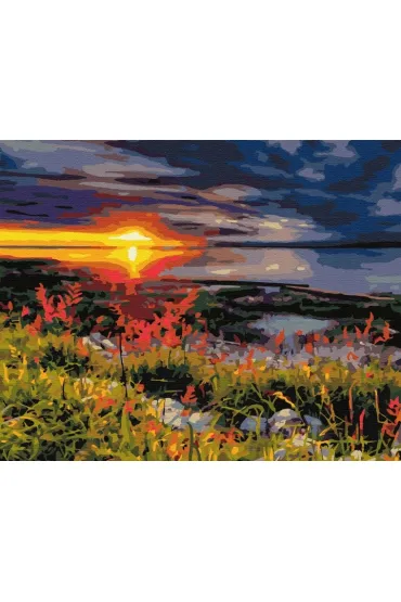 Twoje Hobby Malowanie po numerach - Zach�d s�o�ca 40x50cm