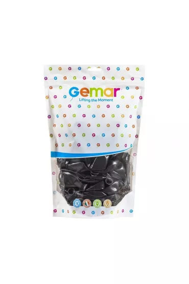 Godan Balony pastelowe czarne 33cm