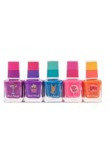 Lakier do paznokci zmieniaj�cy kolor 5-pak Create It! Canenco