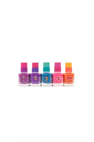 Lakier do paznokci zmieniaj�cy kolor 5-pak Create It! Canenco